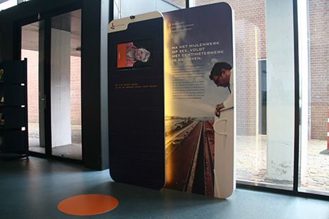Display Reddingsmuseum Den Helder  Nederlands Loodswezen